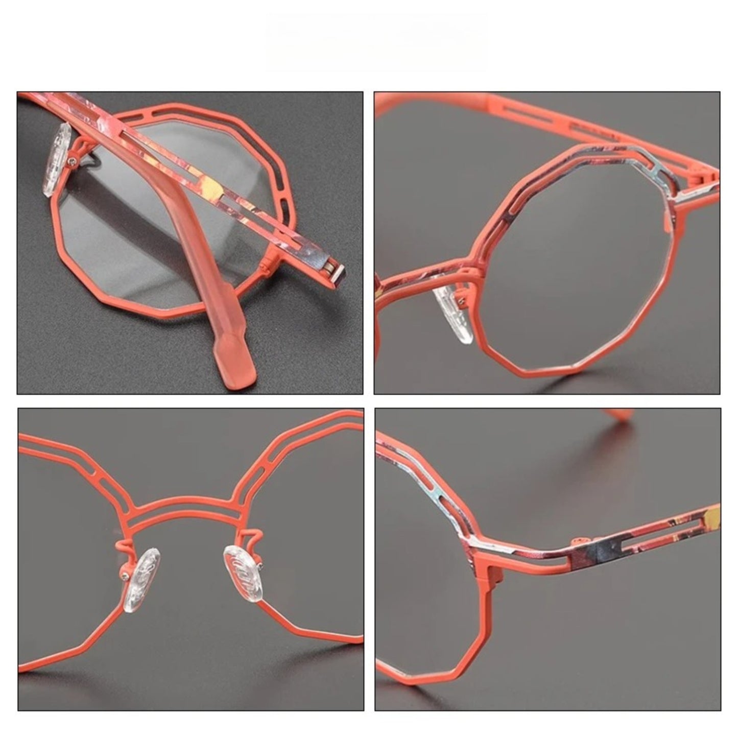Titanium Round Prescription Eyeglasses