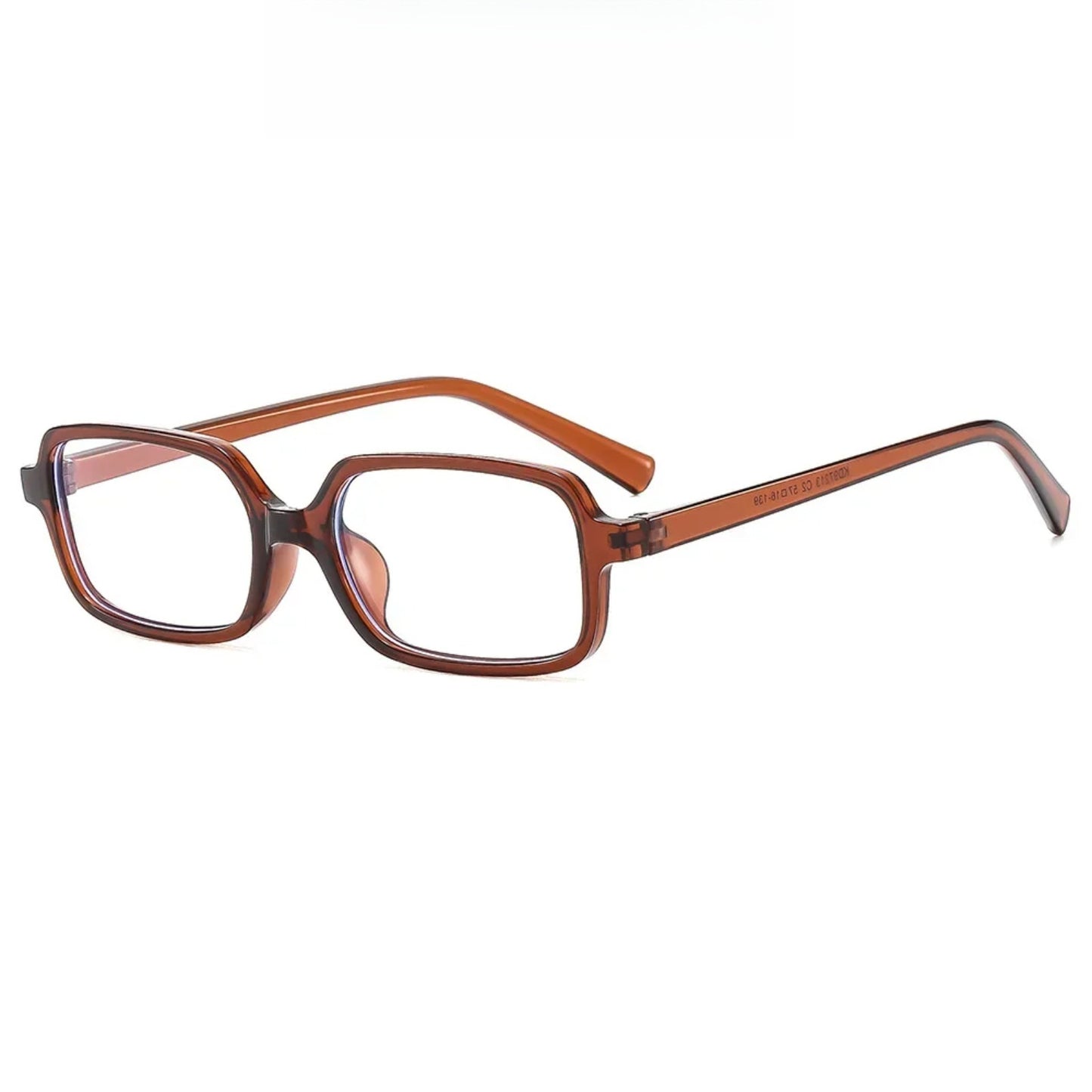 Plastic Small Rectangle Blue Light Glasses