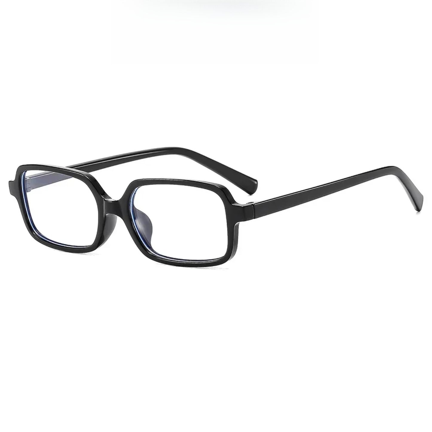 Plastic Small Rectangle Blue Light Glasses
