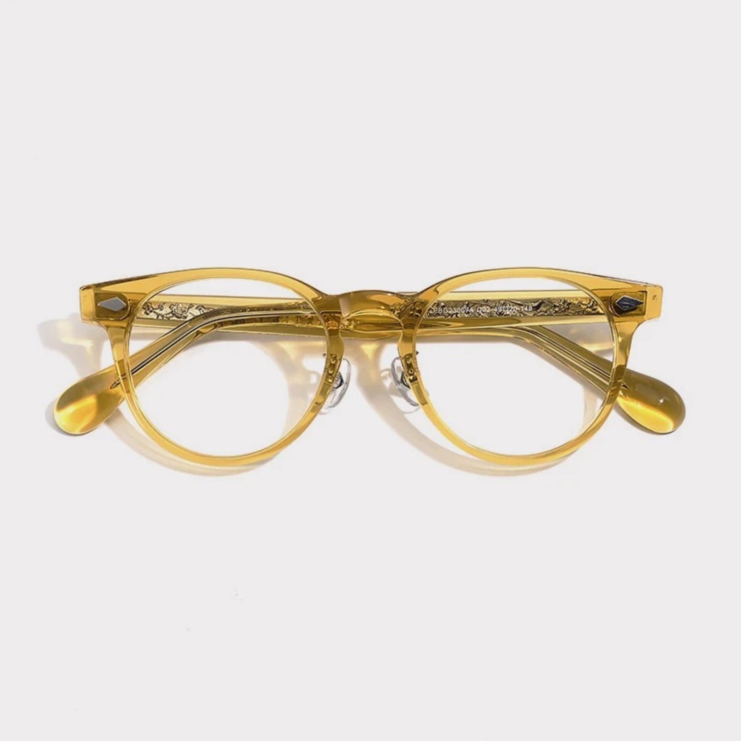 Acetate Round Prescription Eyeglasses