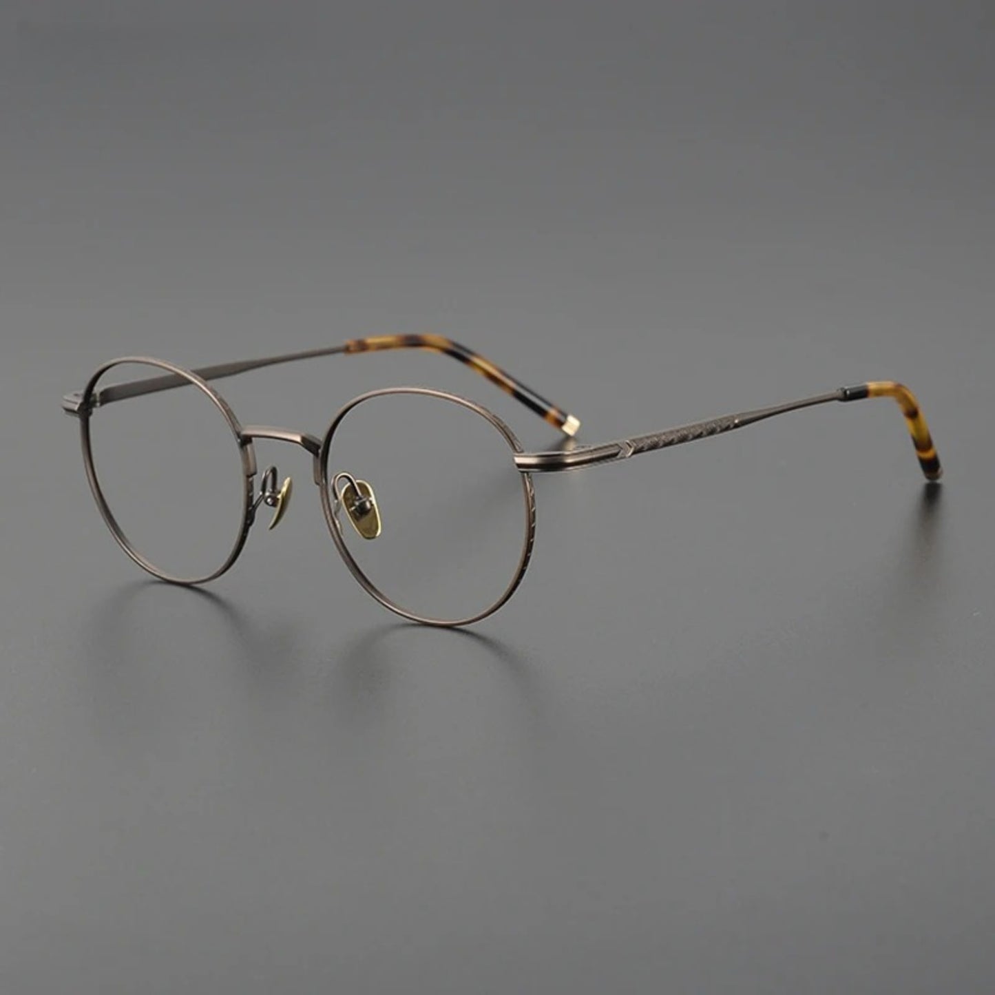 Titanium Wire Round Eyeglasses