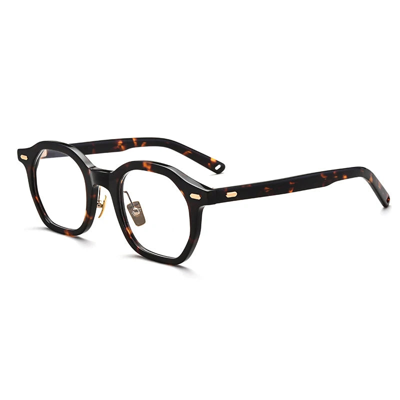 Classic Acetate Square Eyeglasses