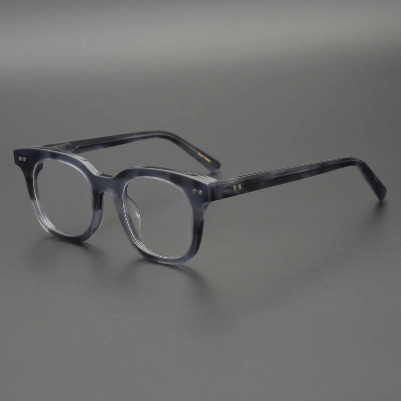 Acetate Emerald Square Eyeglasses