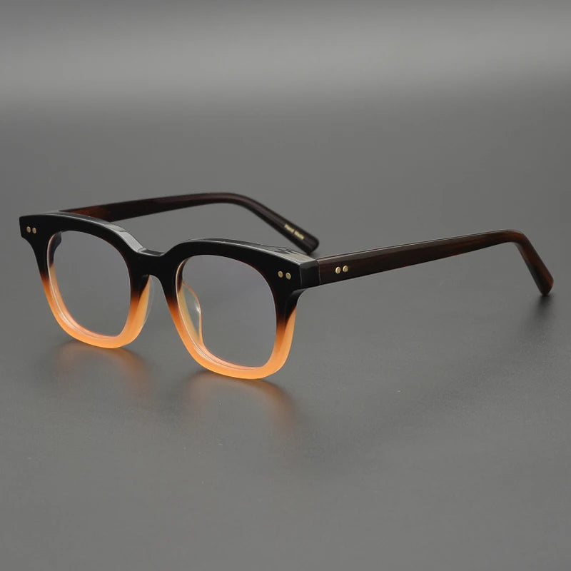 Acetate Emerald Square Eyeglasses