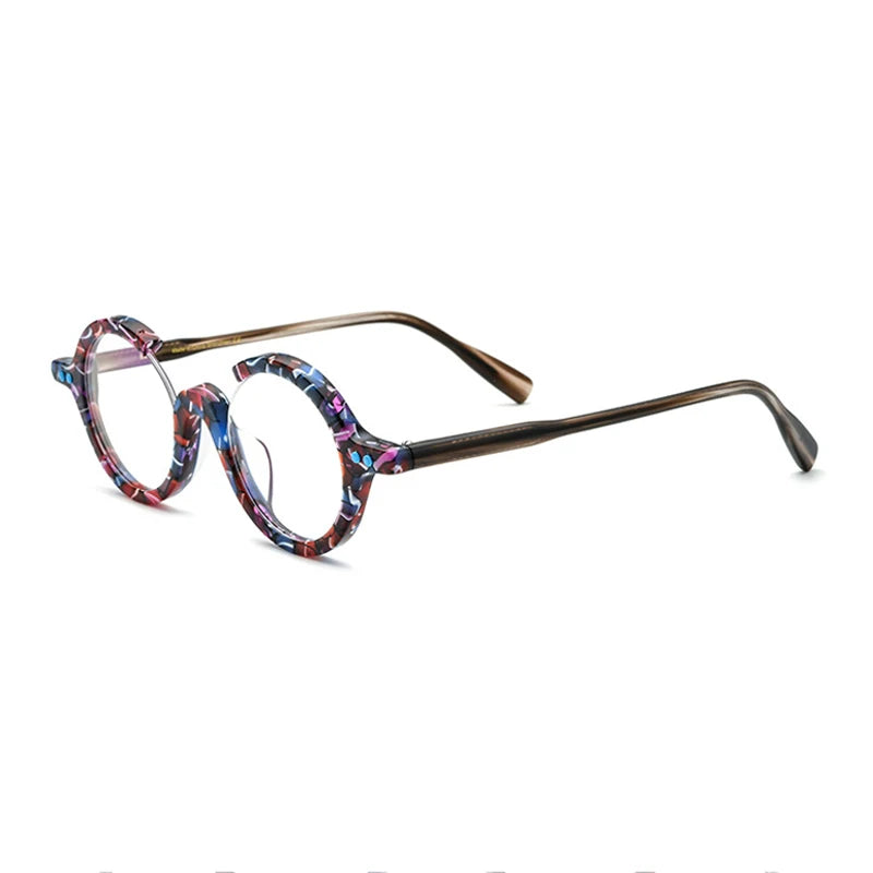 Acetate Round Prescription Eyeglasses