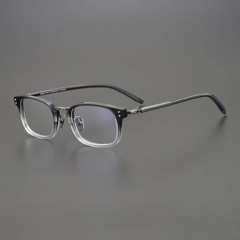 Acetate Slim Square Prescription Eyeglasses