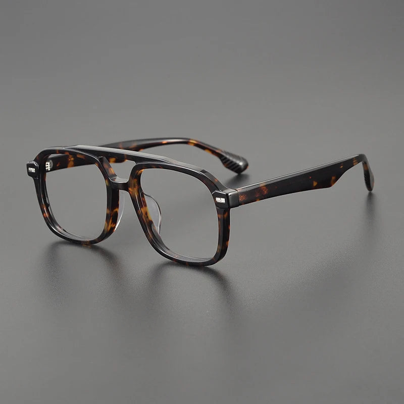 Acetate Square Prescription Eyeglasses