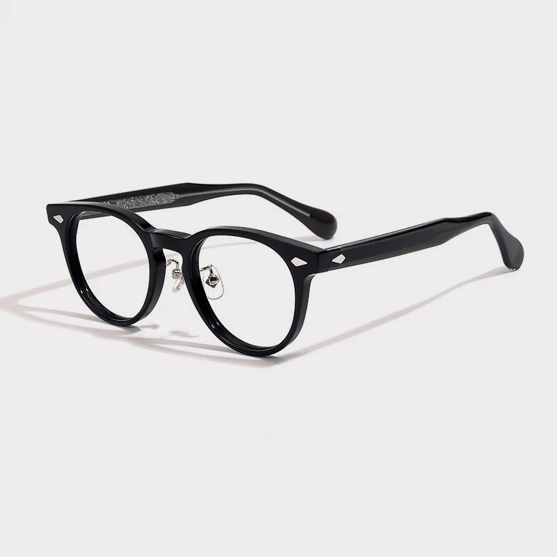 Acetate Round Prescription Eyeglasses