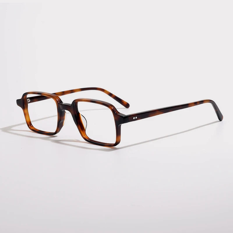 Acetate Tortoise Square Prescription Eyeglasses