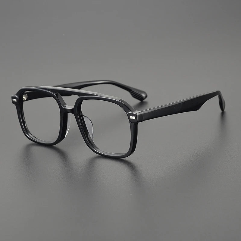 Acetate Square Prescription Eyeglasses