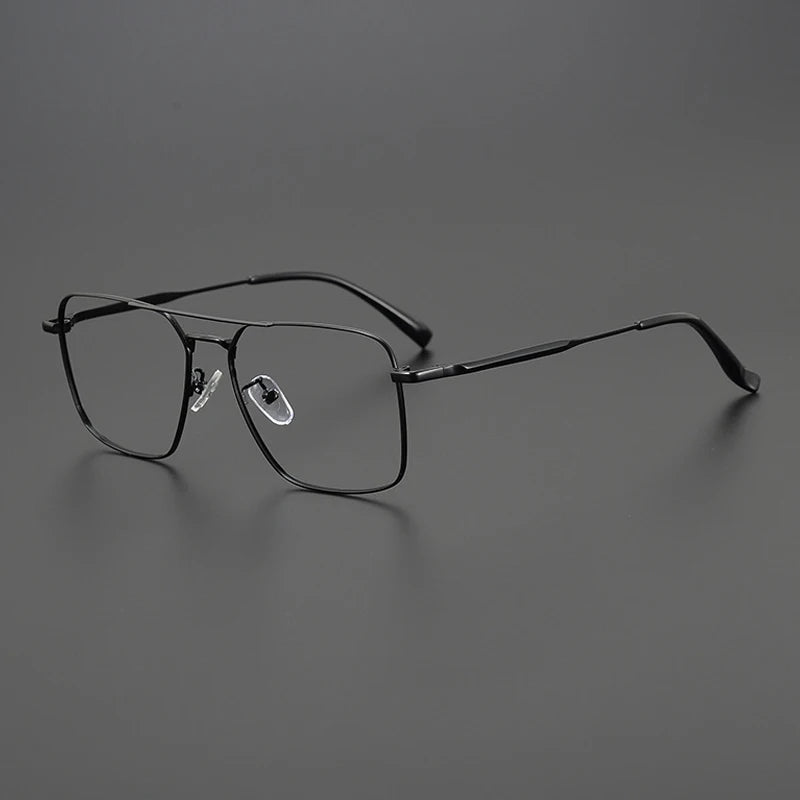 Alloy Geometric Pilot Prescription Eyeglasses