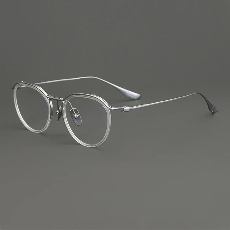 Korean Titanium Windsor Round Eyeglasses