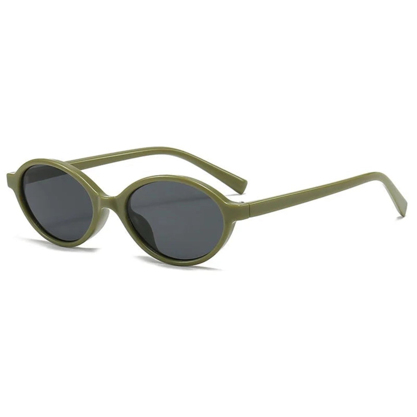 Polycarbonate Small Oval UV400 Sunglasses