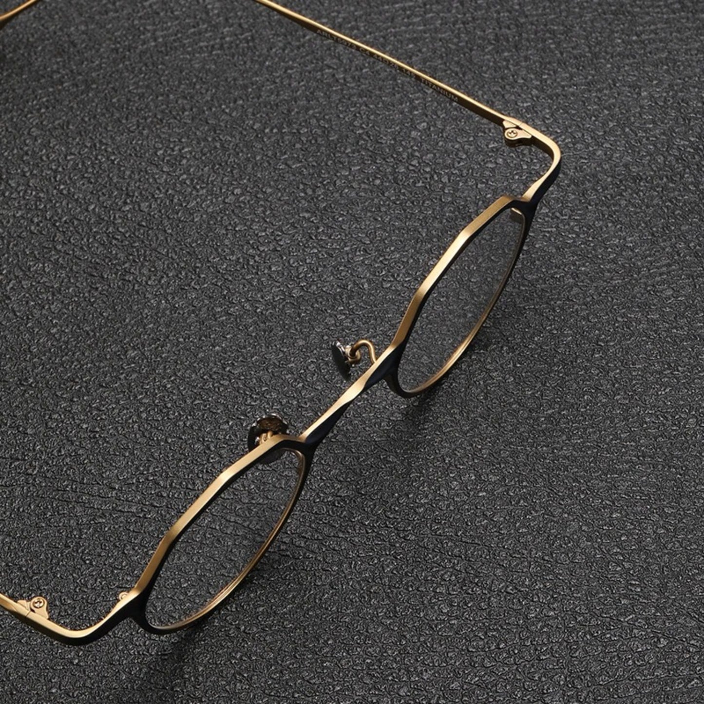 Titanium Small-Fit Round Prescription Eyeglasses