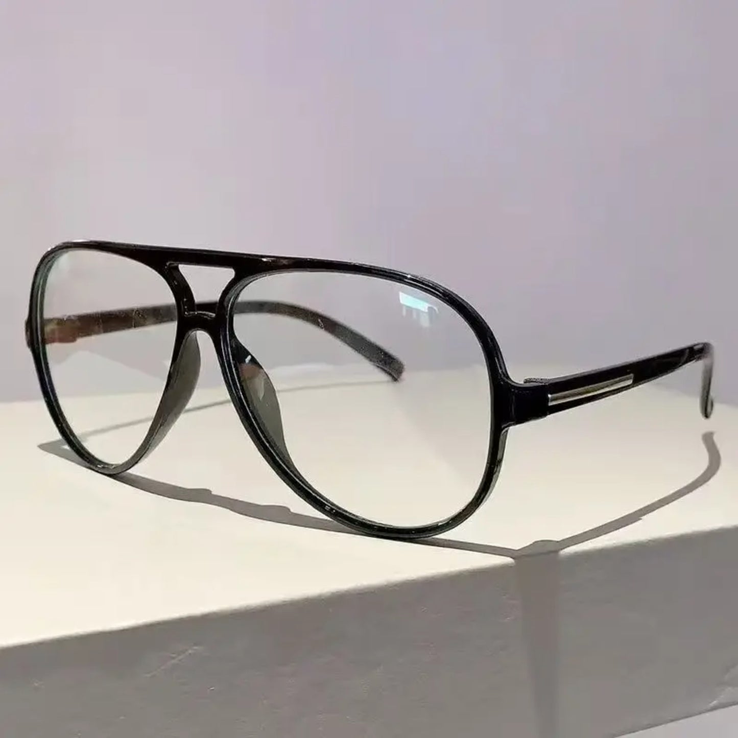 Plastic Pilot Polarized UV400 Sunglasses