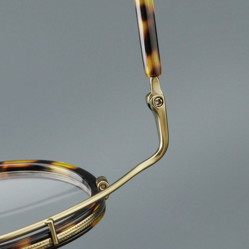 Retro Round Acetate Glasses Frames