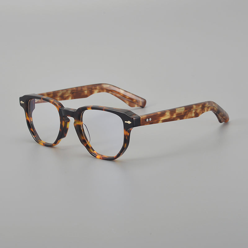 Retro Square Acetate Glasses Frames