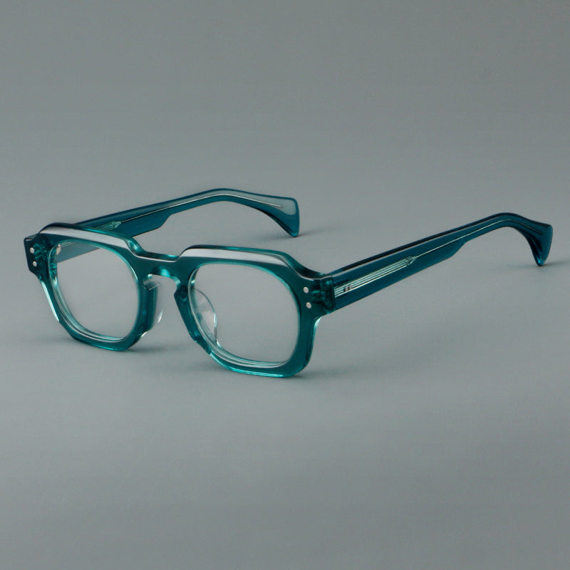 Retro Square Acetate Glasses Frames