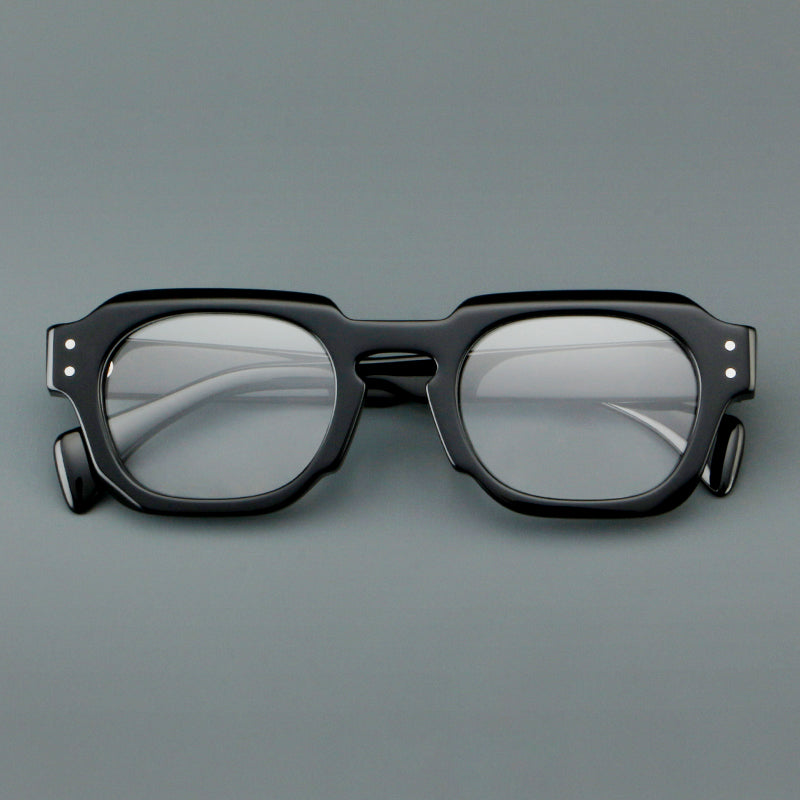 Retro Square Acetate Glasses Frames