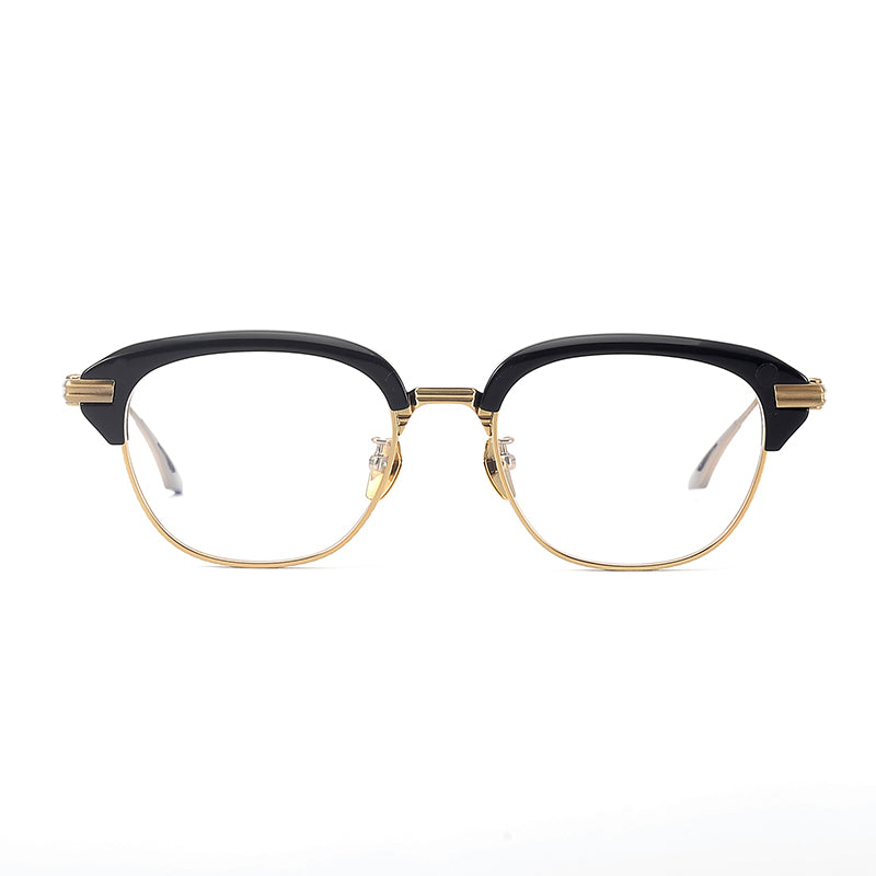 Retro Rectangular Titanium Glasses Frames