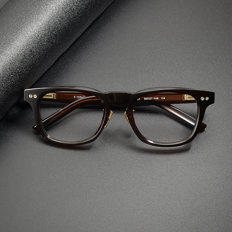 Classic Square Acetate Glasses Frames