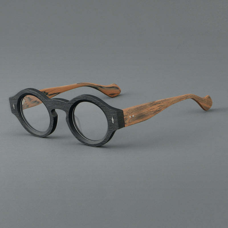 Retro Round Acetate Glasses Frames