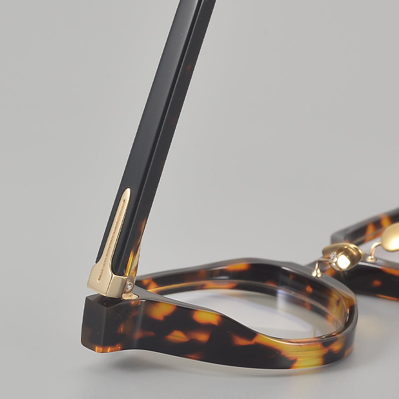 Retro Round Acetate Glasses Frames