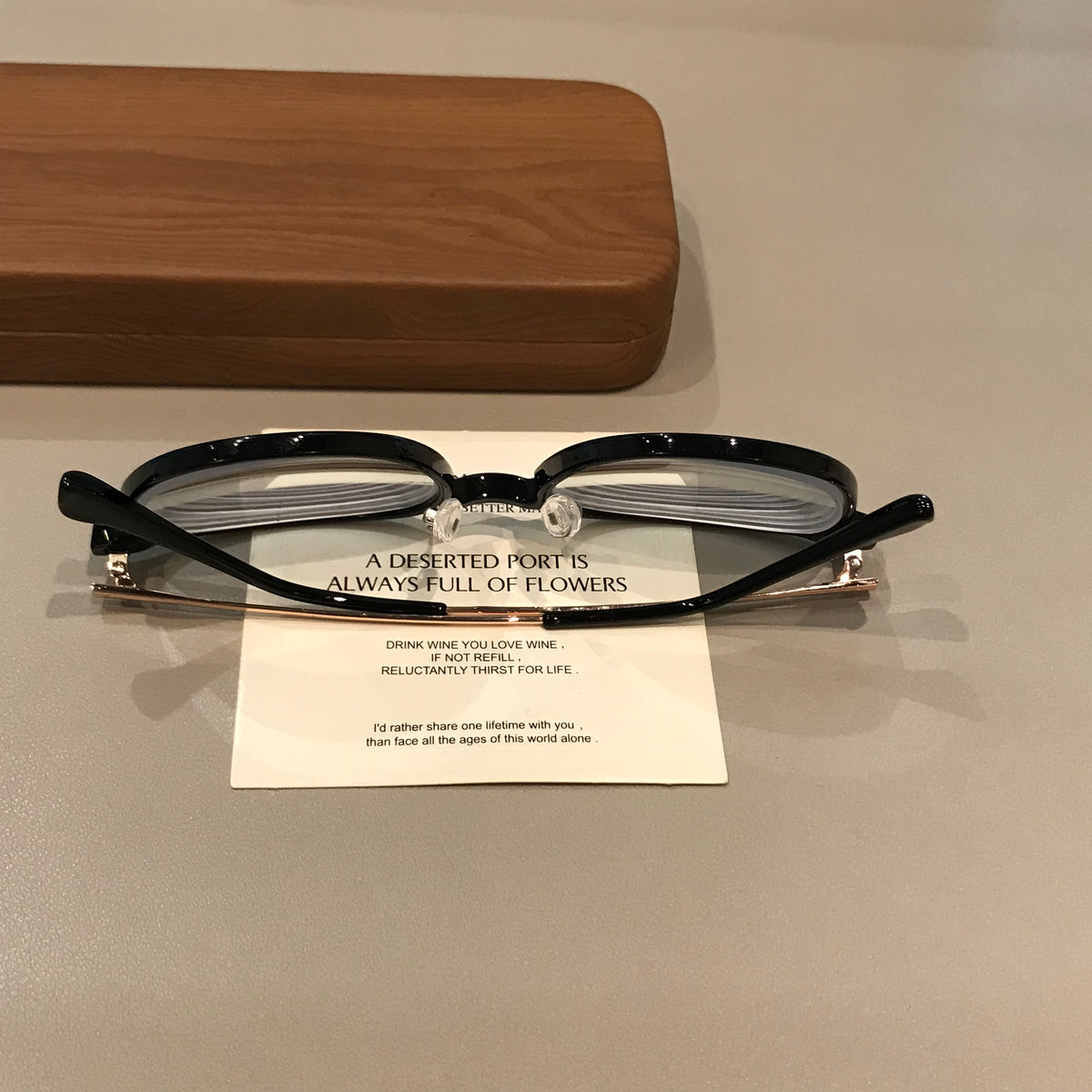 TR90 Eyeglass Frames with a Rounded Front, Black, Gray, Latte Brown or Black/Silver