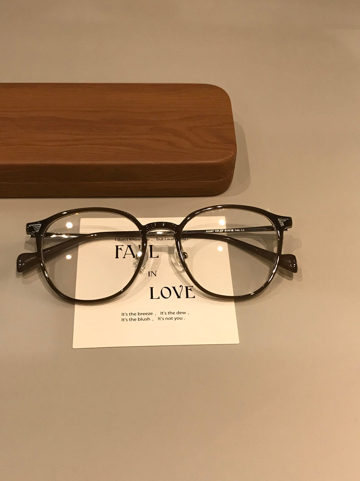 TR90 Eyeglass Frames with a Rounded Front, Black, Gray, Latte Brown or Black/Silver