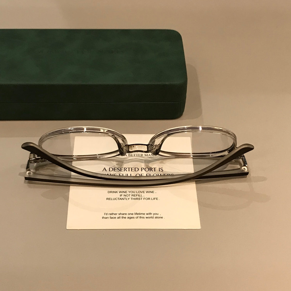 Oval Eyeglass Frames with TR Construction, Gradient Coffee Brown or Black