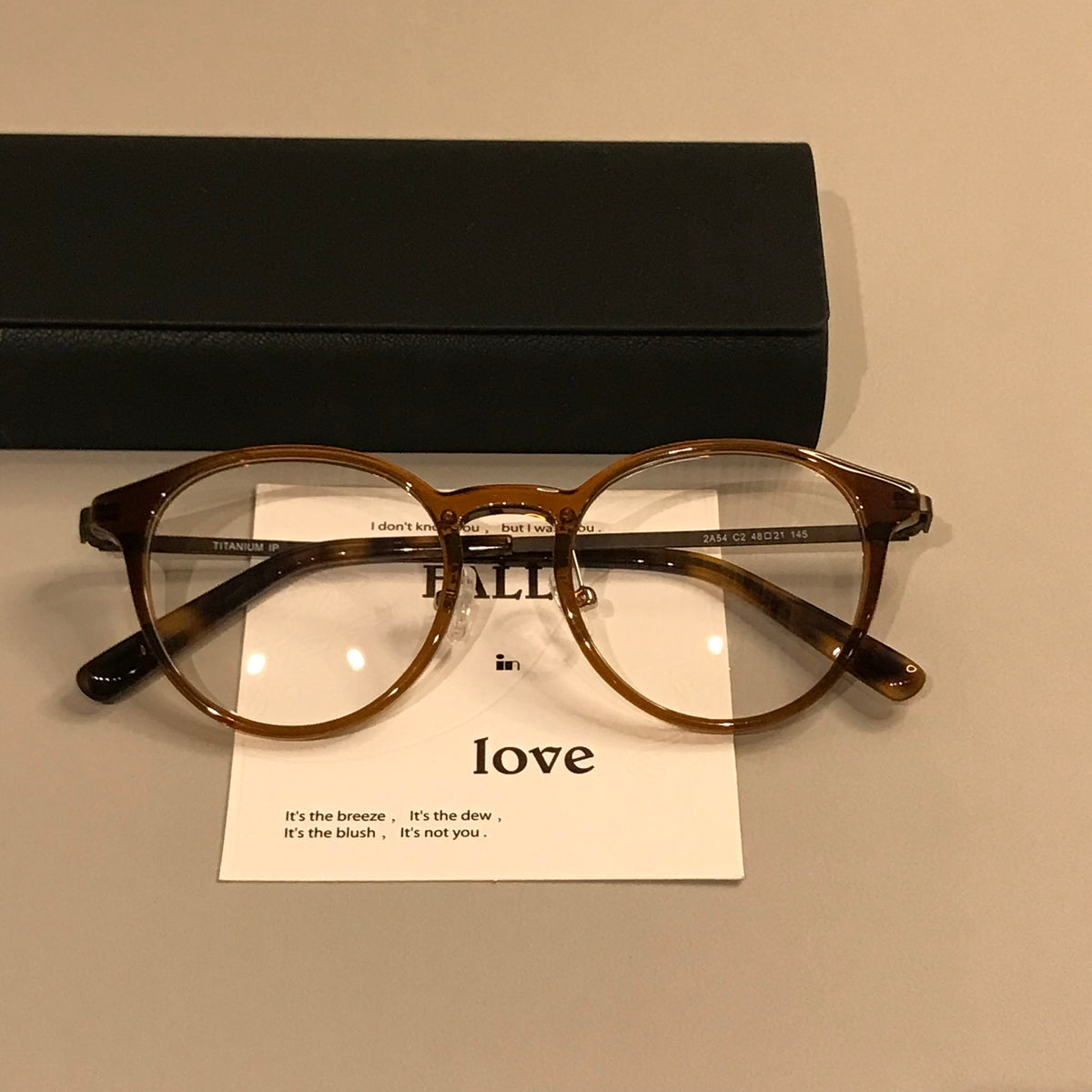 Compact Round Eyeglass Frames with Slim Temples, Black or Tortoiseshell