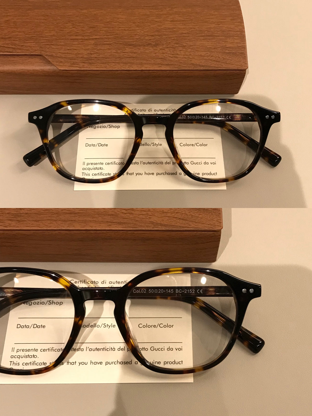 Retro Eyeglass Frames with a Rounded Front and Broad Temples, Four Colors