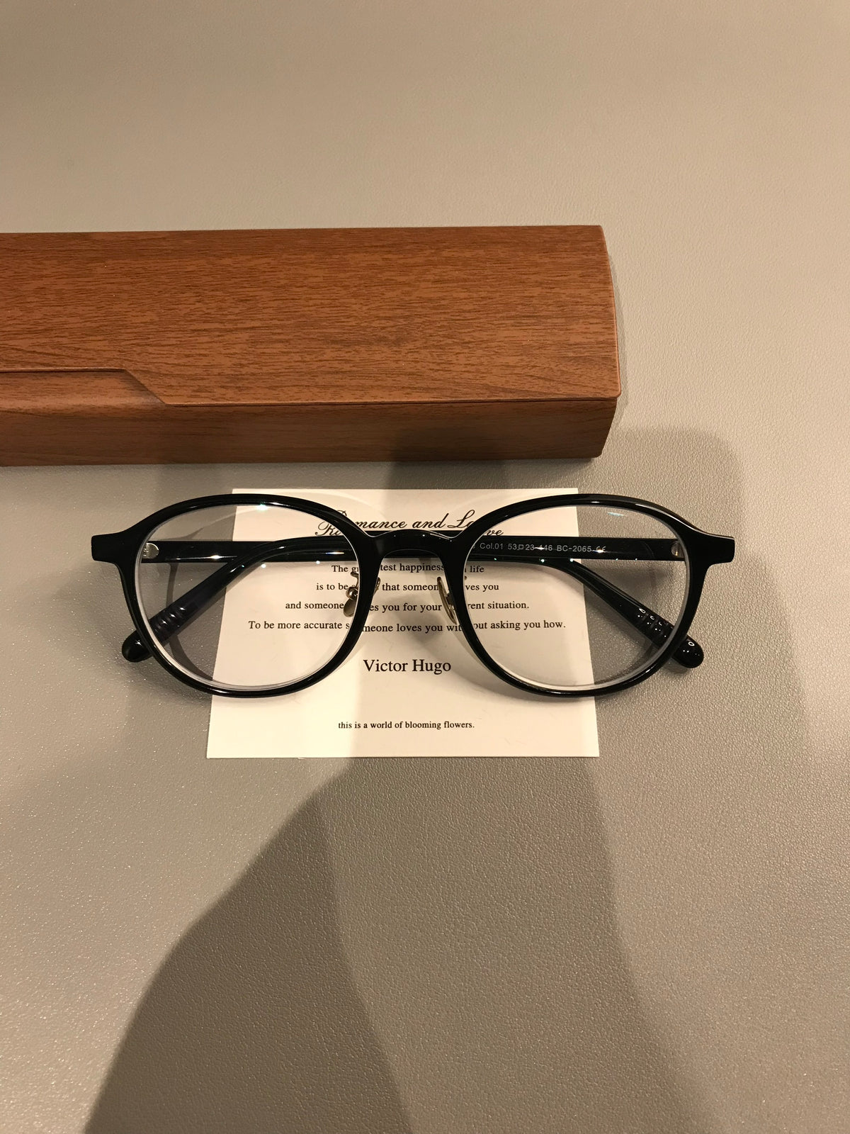 Oval Eyeglass Frames with a Thick Upper Rim, Black, Burgundy or Tortoiseshell