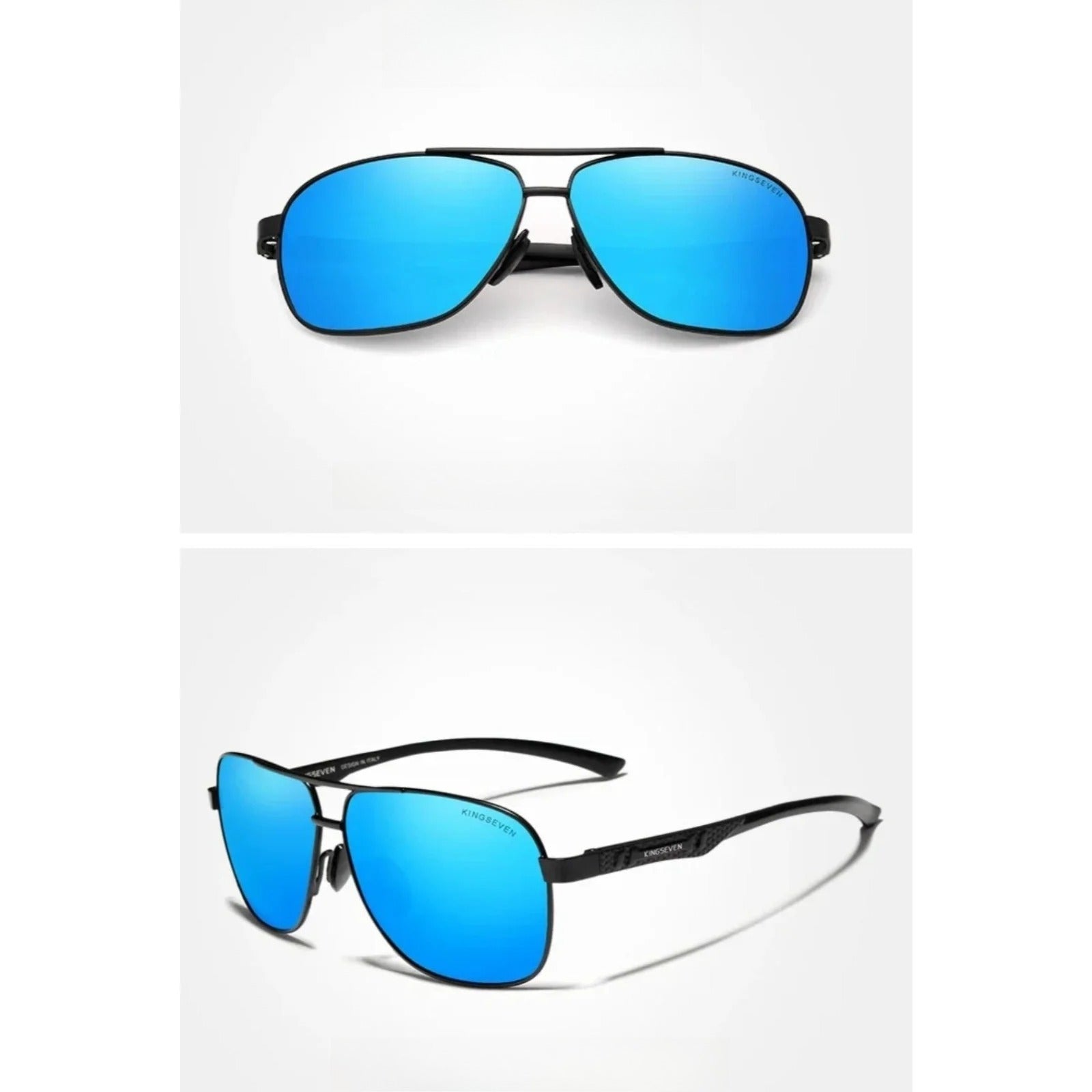 Aluminum Pilot Polarized UV400 Sunglasses | HD Driving Shades – CINILY UK additional product view