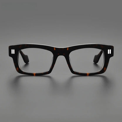 Acetate Chunky Square Eyeglasses