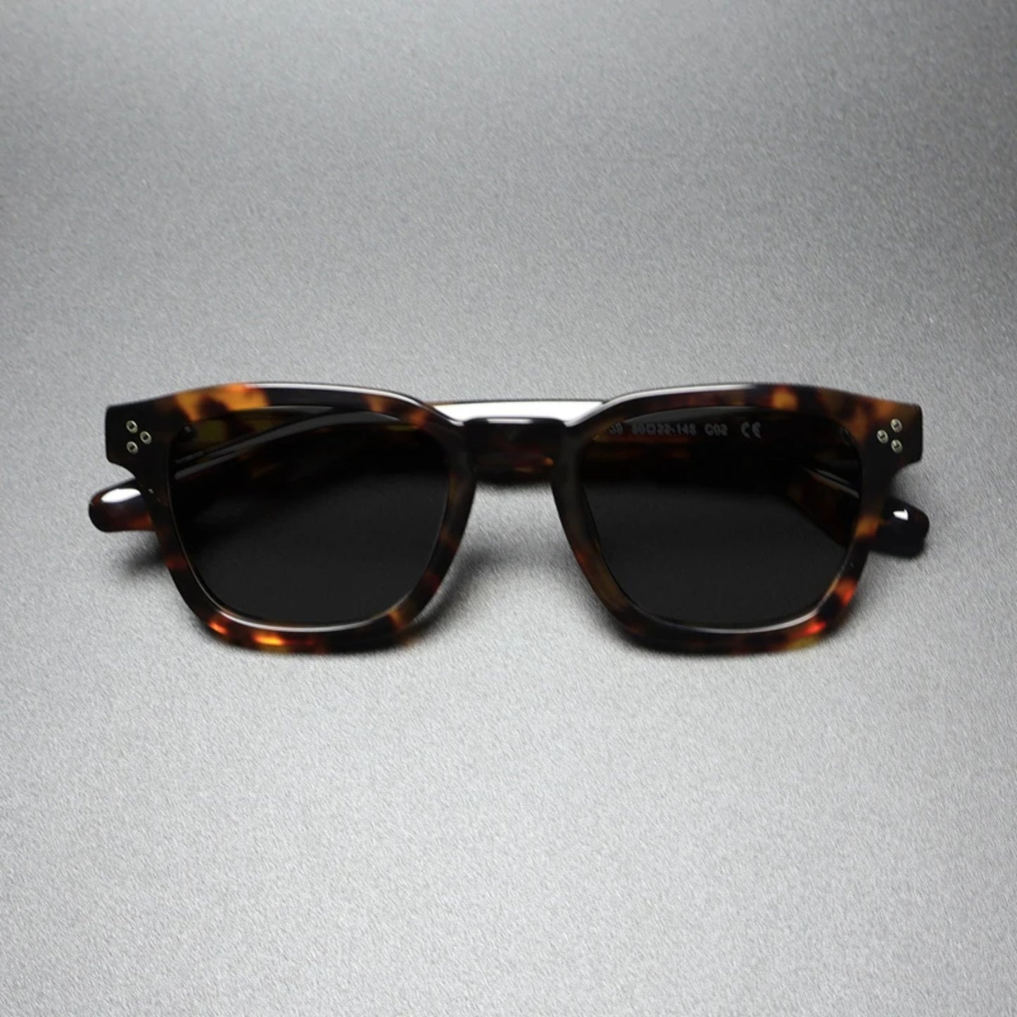 Acetate Crystal Green Polarized UV400 Sunglasses