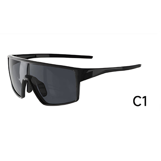 TR90 Windproof Shield Sports Sunglasses with PC Lens for Cycling, Running and Hiking