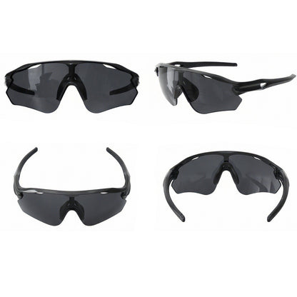 TR90 Half-Rim Windproof Sports Sunglasses for Cycling, Hiking and Outdoor Use