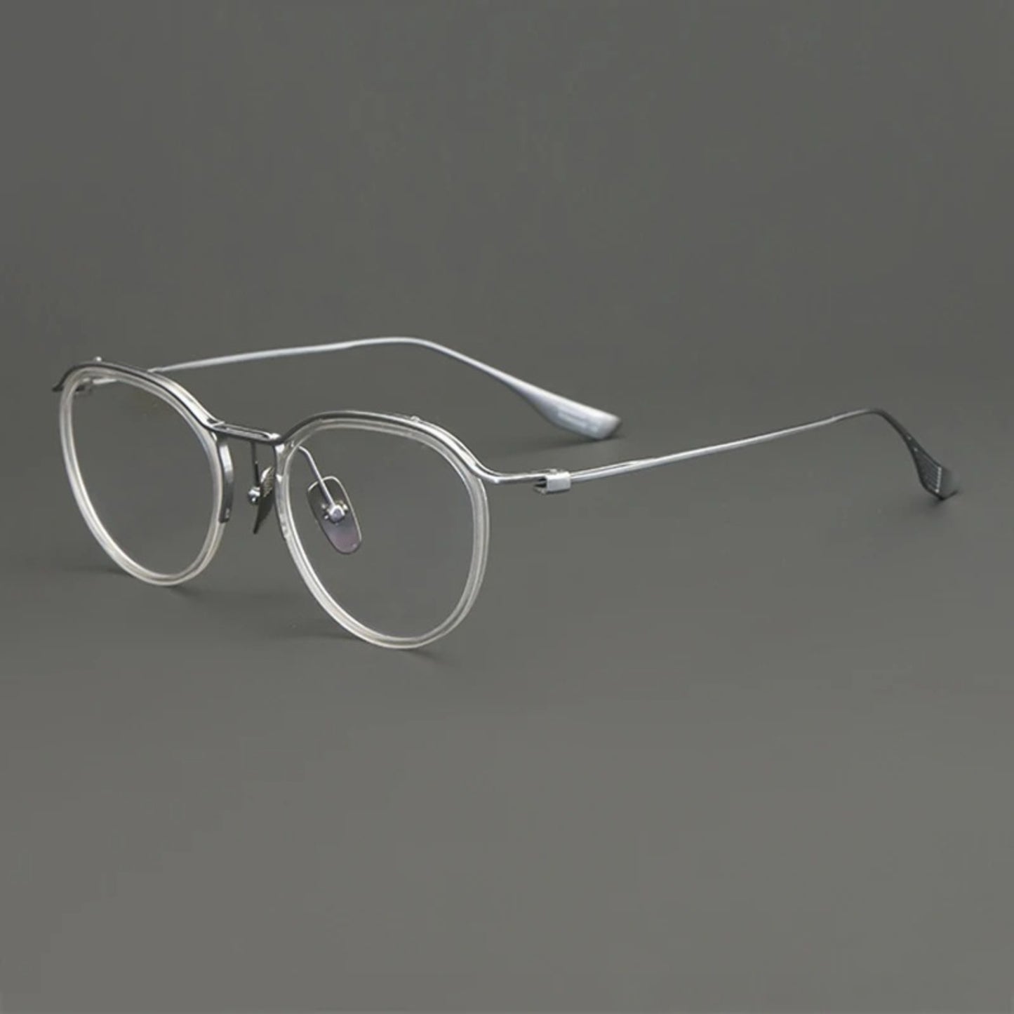 Korean Titanium Windsor Round Eyeglasses