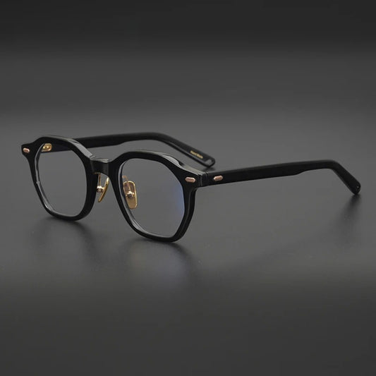 Classic Acetate Square Prescription Eyeglasses | Korea Optical Frame for Rx Lenses – CINILY UK