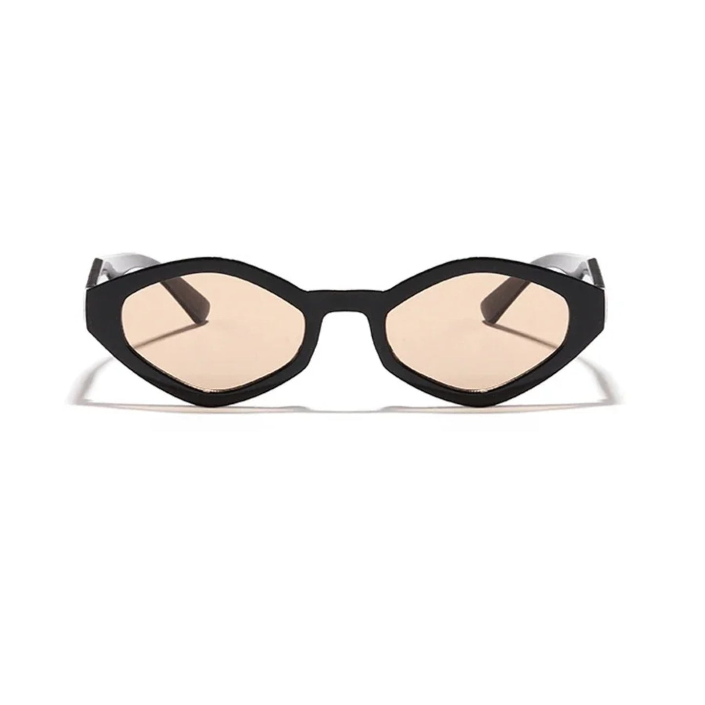 Plastic Irregular Cat Eye UV400 Sunglasses