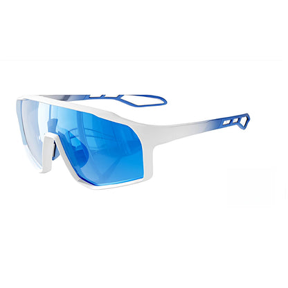 TR90 Angular Shield Sports Sunglasses with PC Lens for Cycling and Outdoor Use additional product view