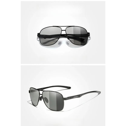 Aluminum Pilot Polarized UV400 Sunglasses | HD Driving Shades – CINILY UK additional product view