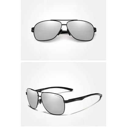 Aluminum Pilot Polarized UV400 Sunglasses | HD Driving Shades – CINILY UK additional product view