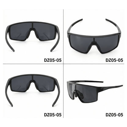 TR90 Wide Shield Sports Sunglasses with PC Lens for Cycling and Outdoor Use additional product view