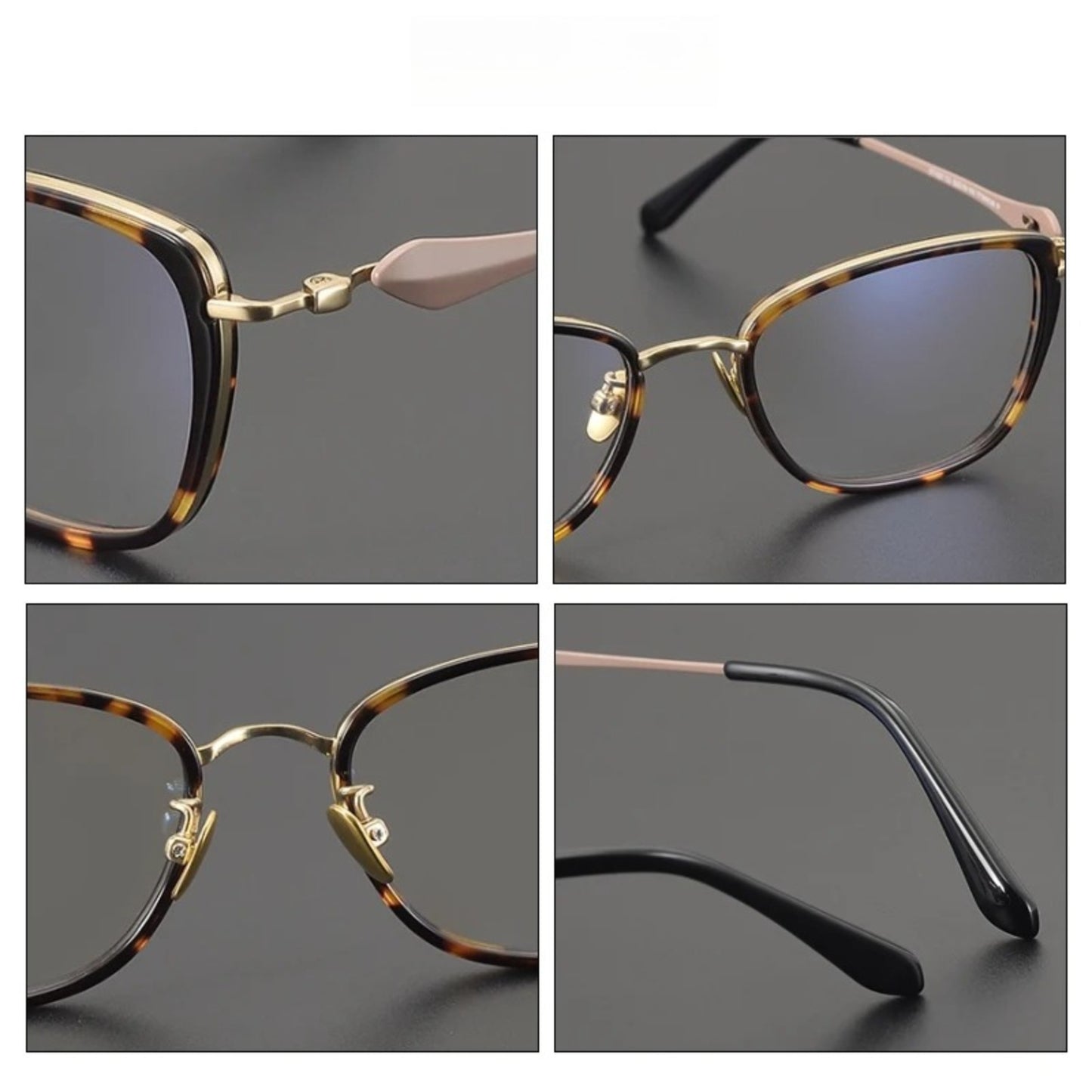 Titanium Cat Eye Eyeglasses
