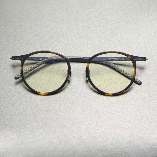 Vintage Round Reading Glasses | Photochromic & Anti-Blue Light | Progressive Options