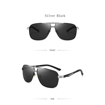 Square Polarized UV400 Sunglasses | Classic Driving & Fishing Shades – CINILY UK additional product view