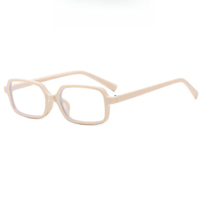 Plastic Small Rectangle Blue Light Glasses