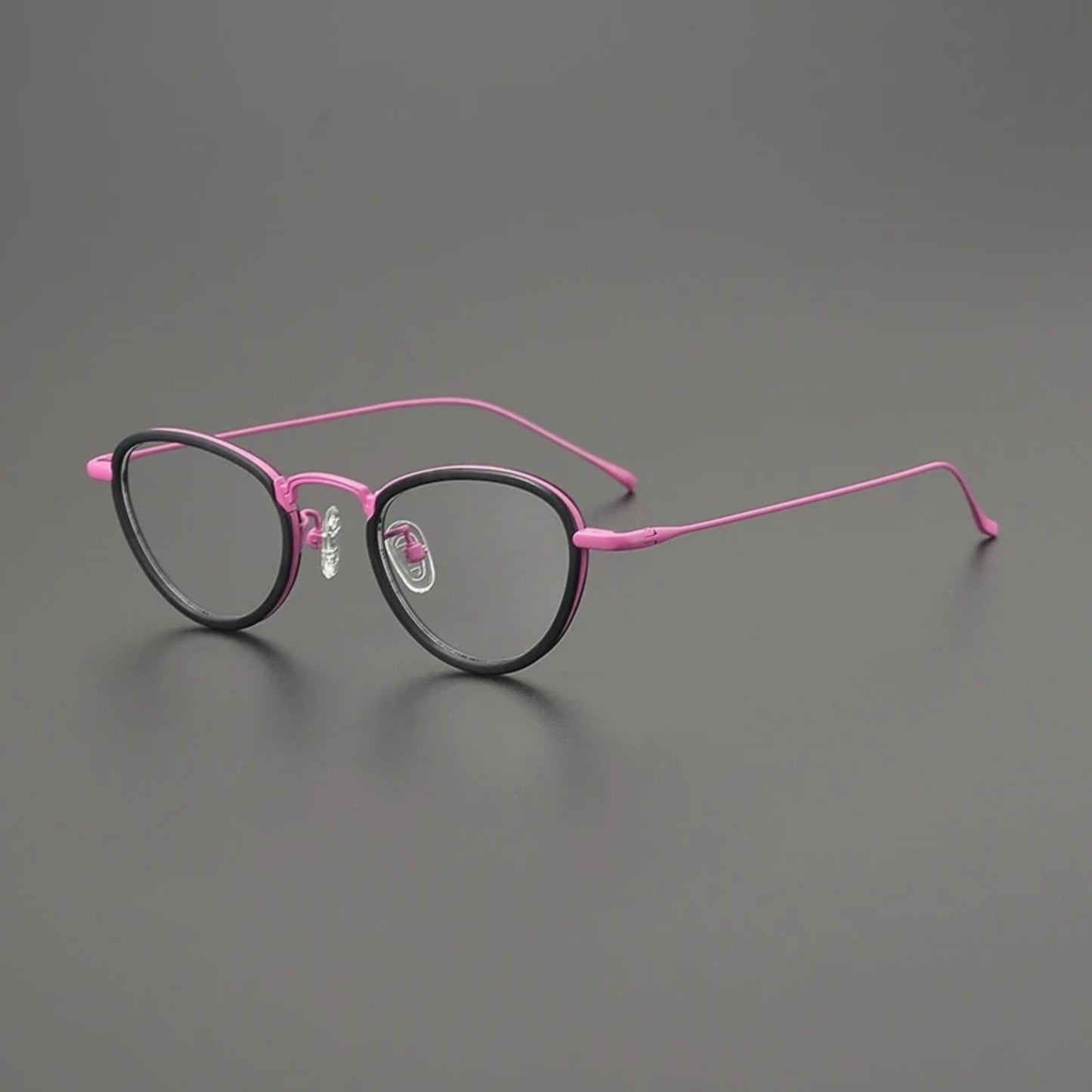 Titanium Cat Eye Prescription Eyeglasses